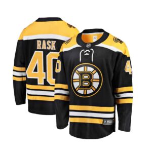 Tuukka Rask – Boston Bruins Reebok NHL Home Jersey – Black