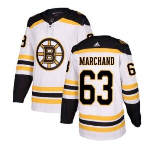 Brad Marchand – Boston Bruins Reebok NHL Away Jersey – White