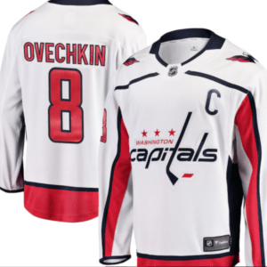 Alexander Ovechkin – Washington Capitals Away Jersey – White