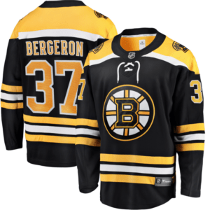 Patrice Bergeron – Boston Bruins Reebok NHL Home Jersey – Black