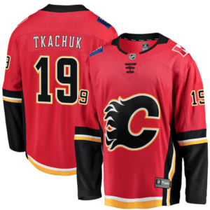 Matthew Tkachuk – Calgary Flames Adidas NHL Home Jersey – Red