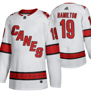 Dougie Hamilton – Carolina Hurricanes Adidas NHL Away Jersey – White