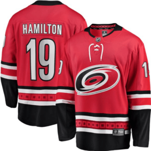 Dougie Hamilton – Carolina Hurricanes Adidas NHL Home Jersey – Black