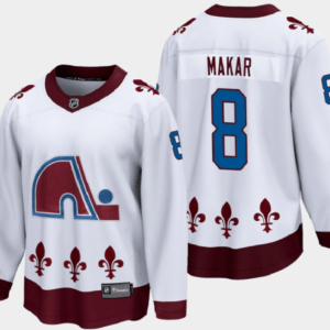 Cale Makar – Colorado Avalanche – Reebok NHL Away Jersey – White