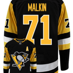 Pittsburgh Penns Evgeni Malkin NHL Home Jersey – Black