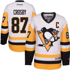 Penguins Pitt Sidney Crosby  NHL Home Jersey – White