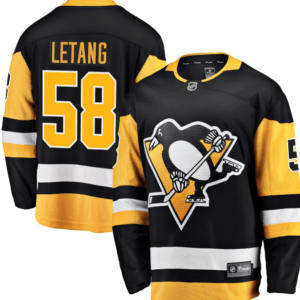 Kris Letang – Pittsburgh Penguins NHL Home Jersey – Black