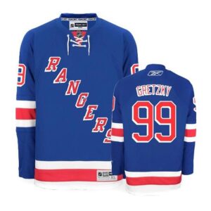 Wayne Gretzky New York Rangers Reebok Premier Royal Blue Home Jersey