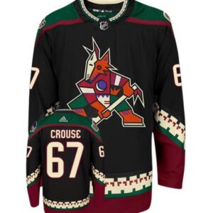 LAWSON CROUSE ARIZONA COYOTES ADIDAS AUTHENTIC HOME NHL JERSEY