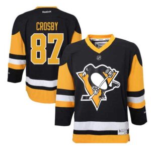 Pittsburgh Pen NHL Home Jersey – Black Sidney Crosby