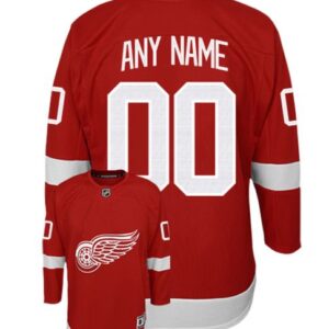 DETROIT RED WINGS NHL PREMIER YOUTH HOME NHL HOCKEY JERSEY