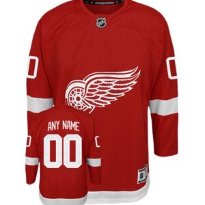 DETROIT RED WINGS NHL PREMIER YOUTH HOME NHL HOCKEY JERSEY