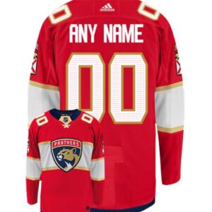 FLORIDA PANTHERS ADIDAS AUTHENTIC HOME NHL HOCKEY JERSEY