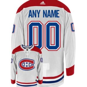MONTREAL CANADIENS ADIDAS AUTHENTIC AWAY NHL HOCKEY JERSEY