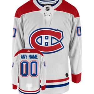 MONTREAL CANADIENS ADIDAS AUTHENTIC AWAY NHL HOCKEY JERSEY
