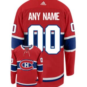 MONTREAL CANADIENS ADIDAS AUTHENTIC HOME NHL HOCKEY JERSEY