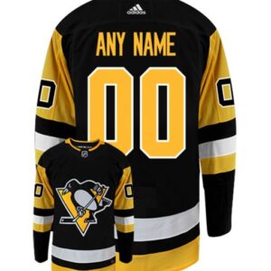 PITTSBURGH PENGUINS ADIDAS AUTHENTIC AWAY NHL HOCKEY JERSEY