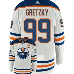 Edmonton Oilers Wayne Gretzky White Jersey