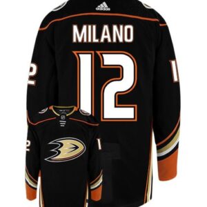 JACOB LARSSON ANAHEIM DUCKS ADIDAS AUTHENTIC HOME NHL JERSEY