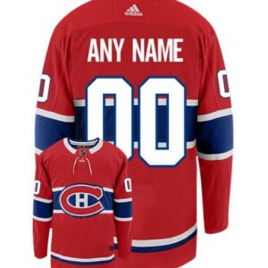 MONTREAL CANADIENS ADIDAS AUTHENTIC HOME NHL HOCKEY JERSEY WITH 2021 STANLEY CUP FINAL PATCH