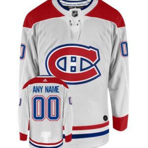 MONTREAL CANADIENS ADIDAS AUTHENTIC AWAY NHL HOCKEY JERSEY WITH 2021 STANLEY CUP FINAL PATCH