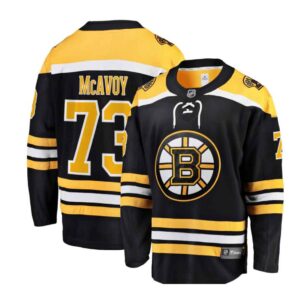 Charlie McAvoy – Boston Bruins Reebok NHL Home Jersey – Black