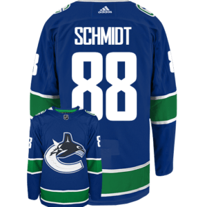 VANCOUVER CANUCKS ADIDAS AUTHENTIC HOME NHL HOCKEY JERSEY