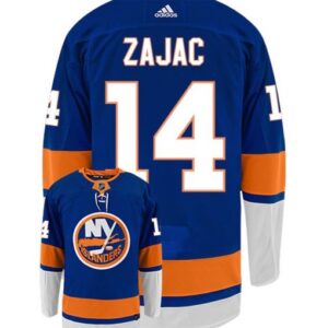 TRAVIS ZAJAC NEW YORK ISLANDERS ADIDAS AUTHENTIC HOME NHL HOCKEY JERSEY